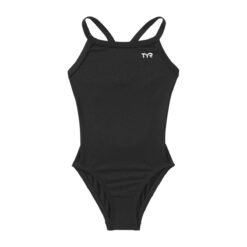 TYR DURAFAST ELITE® GIRLS' DIAMONDFIT SWIMSUIT - SOLID