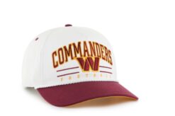 NFL WASHINGTON COMMANDERS WHITE ROSCOE 47 HITCH RF