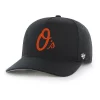 Baltimore Orioles Black Hat Orange O's Logo 47 Brand