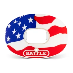 American Flag Mouthguard Battle Sports Red,White,Blue