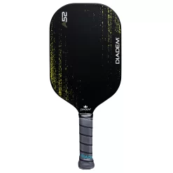 Diadem Pickleball Paddle A52 Black Yellow front