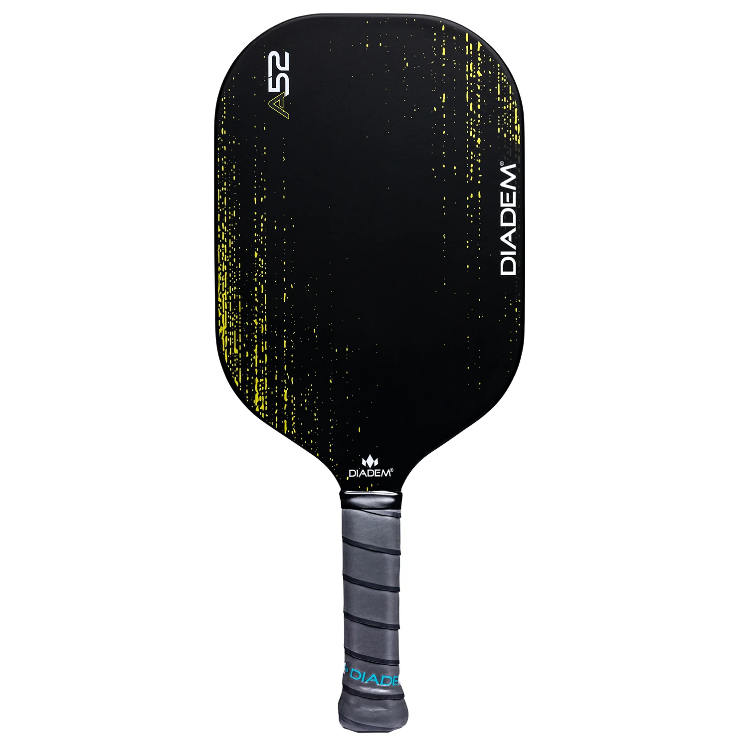 Diadem Pickleball Paddle A52 Black Yellow front